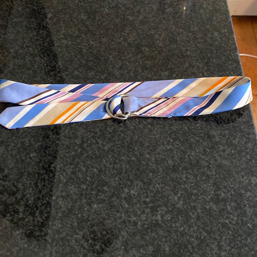 Vintage J Crew silk belt